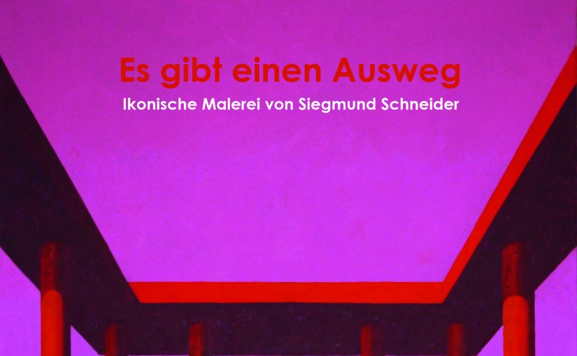 ES GIBT EINEN AUSWEG – Ikonische Malerei von Siegmund Schneider